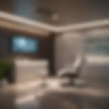 Dedicated Consultation Environment A consultation room for oral medicine specialists
